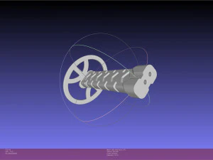 Bleach Kuchiki Rukia Sword Printable Assembly 3D Print Model