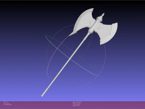 Frieren Stark Axe Printable Model 3D Print Model