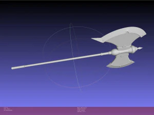 Frieren Stark Axe Printable Model 3D Print Model