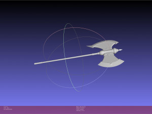 Frieren Stark Axe Printable Model 3D Print Model