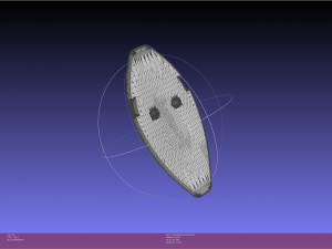 Evangelion Rebuild Rei Hairclip Printable Model 3D-printmodel