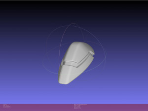 Evangelion Rebuild Rei Hairclip Printable Model 3D-printmodel