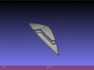 Evangelion Rebuild Rei Hairclip Printable Model 3D-printmodel