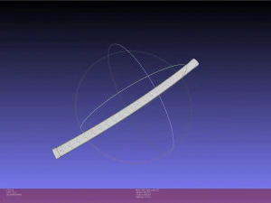 One Piece Trafalga Law Sword And Sheath Assembly 3D Print Model