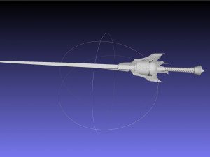 RWBY Weiss Rapier Myrtenaster Printable Assembly 3Dプリントモデル