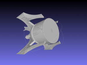 RWBY Weiss Rapier Myrtenaster Printable Assembly 3Dプリントモデル