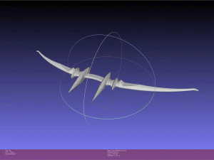 Montaje imprimible del arco Sinon Alfheim de Sword Art Online Modelo de impresión 3D