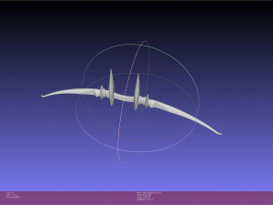 Sword Art Online Sinon Alfheim Bow Printable Assembly Modelo de impresión 3D