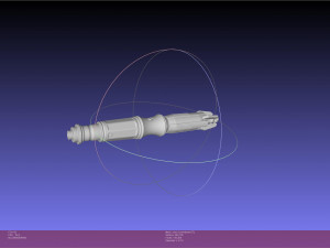Doctor Who 11-12 Sonic Screwdriver 3Dプリントモデル