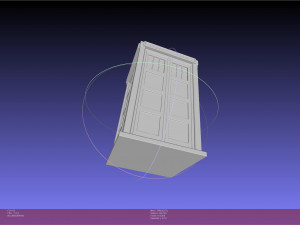 Doctor Who TARDIS printable model 3Dプリントモデル