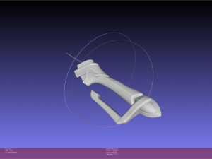 Re-Creators Selesia Upitiria Sword Handle And Assembly 3D 프린트 모델