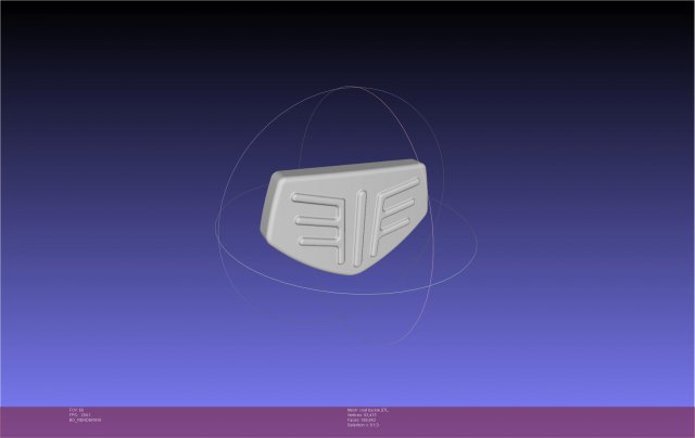 Frieren Himmel Coat Buckle 3D Baskı Modeli .c4d .max .obj .3ds .fbx .stl .blend 