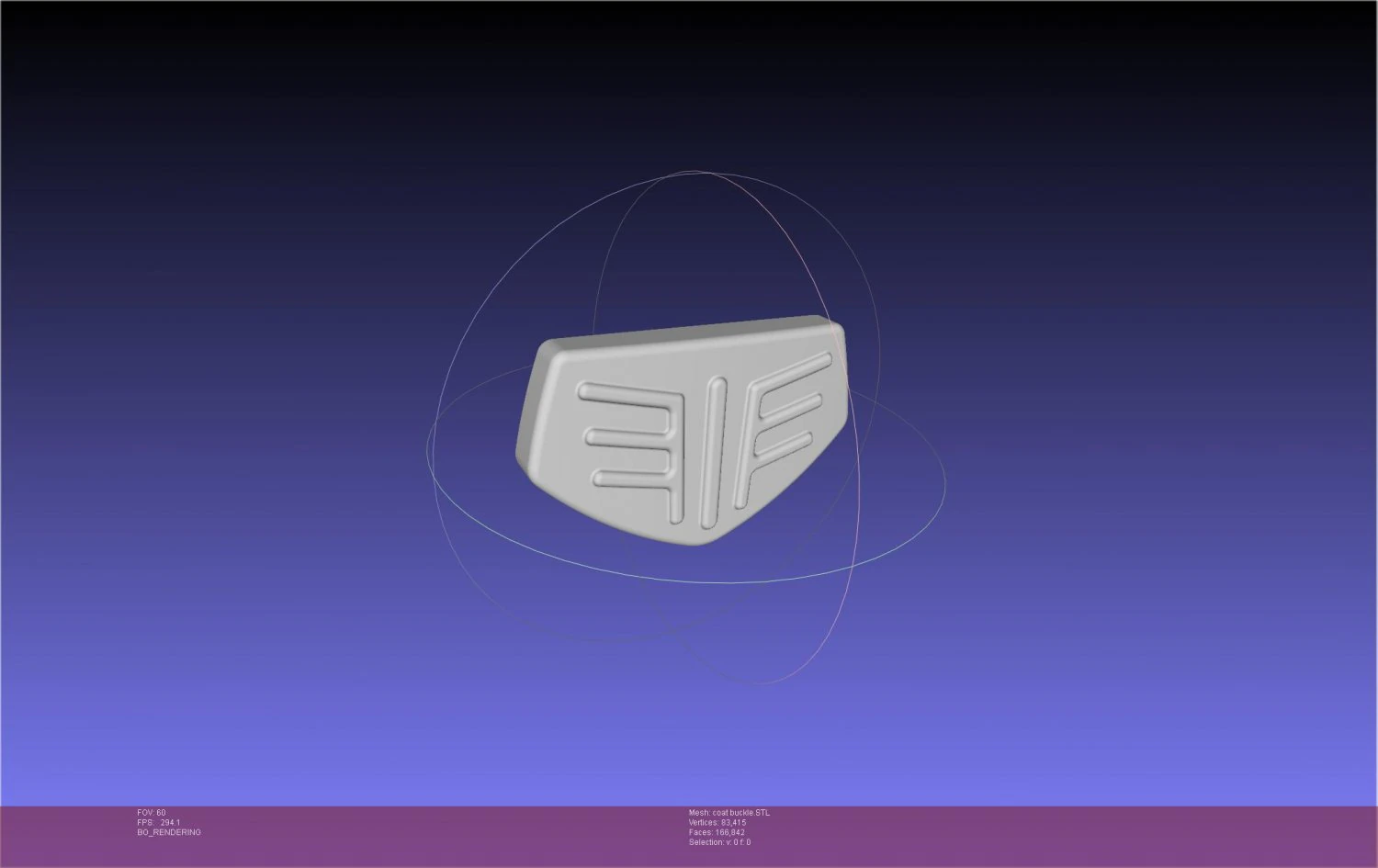 Frieren Himmel Coat Buckle 3D Print Model .c4d .max .obj .3ds .fbx .stl .blend 
