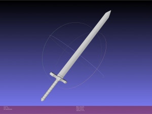 Solo Leveling Sword Intact And Broken Assembly 3D Print Model