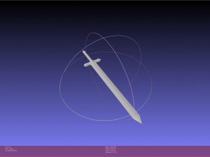 Solo Leveling Sword Intact And Broken Assembly Modello di stampa 3D