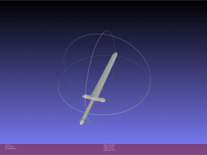 Solo Leveling Sword Intact And Broken Assembly Modello di stampa 3D