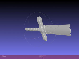 Solo Leveling Sword Intact And Broken Assembly Modello di stampa 3D