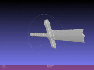 Solo Leveling Sword Intact And Broken Assembly 3D Print Model
