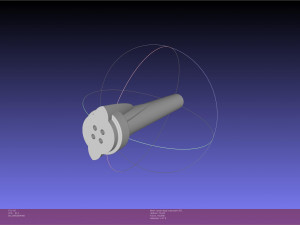 Fate Achilles Spear Printable Assembly 3Dプリントモデル