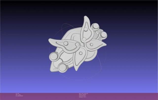 Frieren Fern Hairpin 3D Baskı Modeli .c4d .max .obj .3ds .fbx .stl .blend 