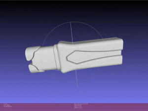 Ao No Exorcist Shura Kirigakure Fang Sword 3D Print Model
