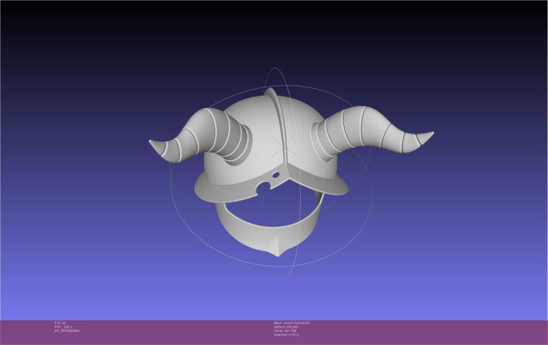 Dungeon Meshi Senshi Helmet Modello di stampa 3D .c4d .max .obj .3ds .fbx .stl .blend 