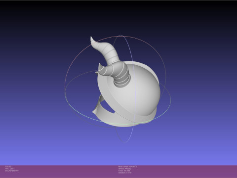 Dungeon Meshi Senshi Helmet Modello di stampa 3D