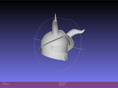 Dungeon Meshi Senshi Helmet Modello di stampa 3D