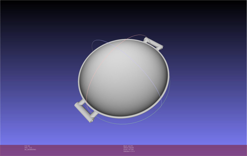 Dungeon Meshi Senshi Wok Modelo de impresión 3D .c4d .max .obj .3ds .fbx .stl .blend 