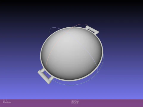 Mazmorra Meshi Senshi Wok Modelo de impresión 3D