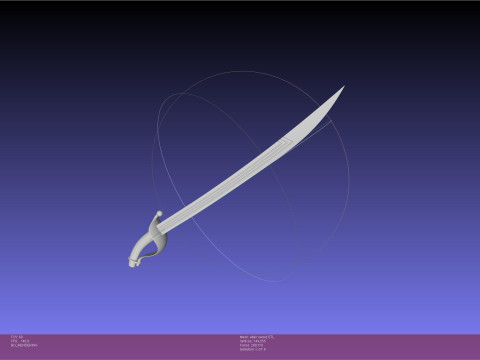 Re-Creators Altair Sword 3D Print Model