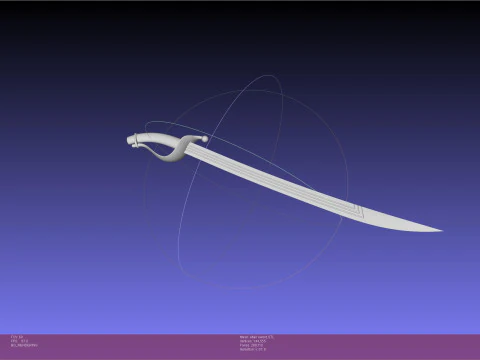 Re-Creators Altair Sword 3D Print Model