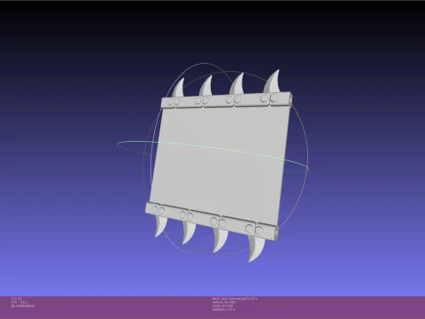 Black Butler Grell Chainsaw 3D Print Model