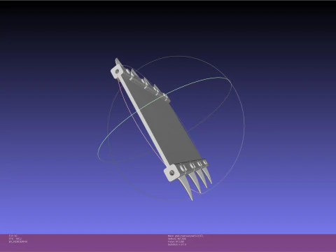 Black Butler Grell Chainsaw 3D Print Model
