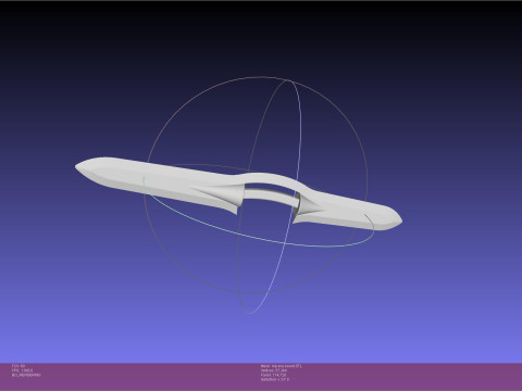 Evangelion Mass Production Eva Sword 3Dプリントモデル