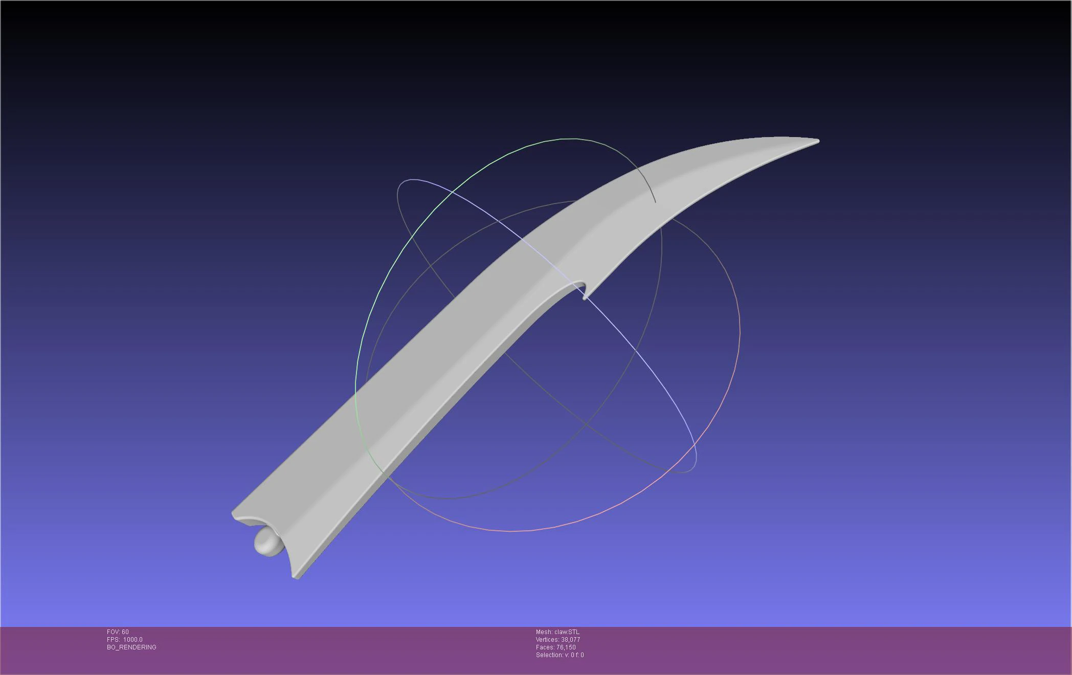 Murder Drones Finger Claw 3D Print Model .c4d .max .obj .3ds .fbx .stl .blend 