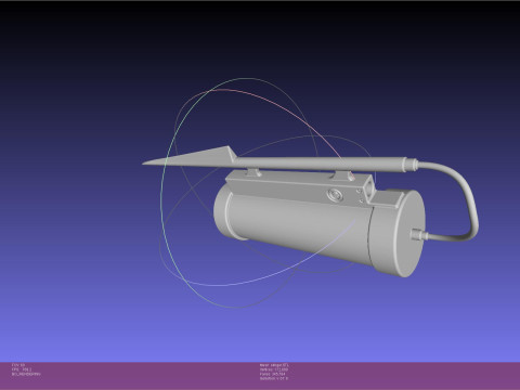 Murder Drones Tail Stinger Assembly 3D 打印模型