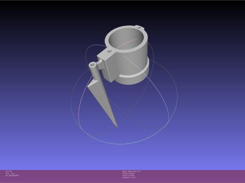 Murder Drones Tail Stinger Assembly 3D 打印模型