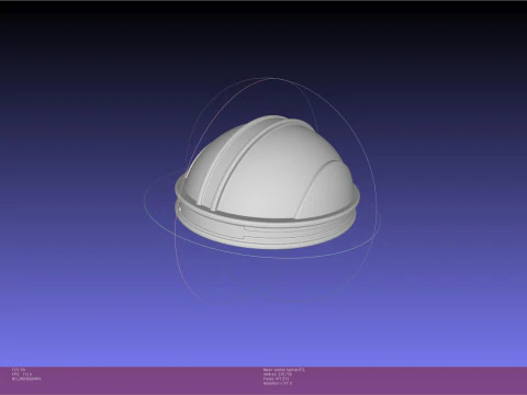 Murder Drones Worker Helmet 3D Print Model