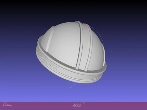 Murder Drones Worker Helmet 3D Print Model