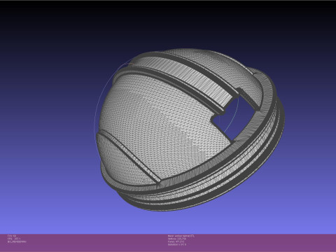 Murder Drones Worker Helmet Model Cetak 3D