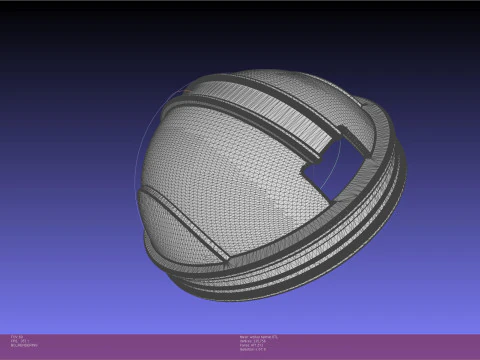 Murder Drones Worker Helmet 3D Print Model