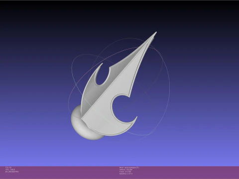 Avatar Azula Headgear 3D Print Model