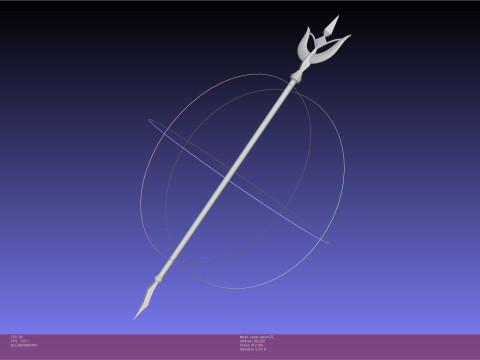 Frieren Uebel Spear Ends 3D Baskı Modeli