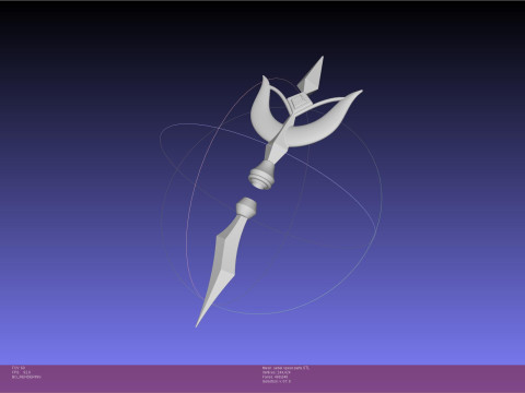 Frieren Uebel Spear Ends 3D 打印模型