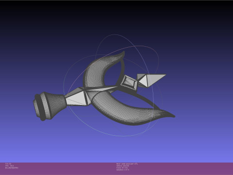 Frieren Uebel Spear Ends 3D 打印模型