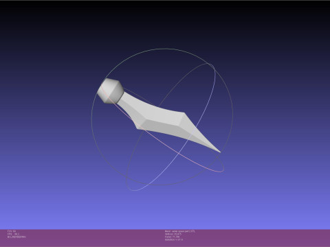 Frieren Uebel Spear Ends 3D 打印模型