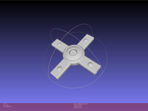 Final Fantasy VII Yuffie Shuriken 3D 打印模型