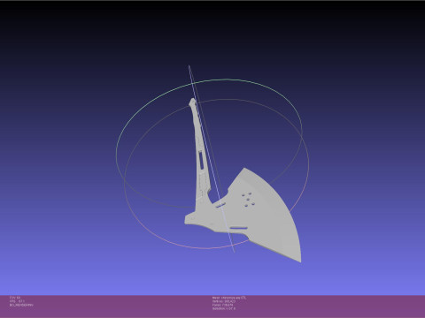 Kaiju No 8 Shinomiya Axe Assembly 3D Print Model