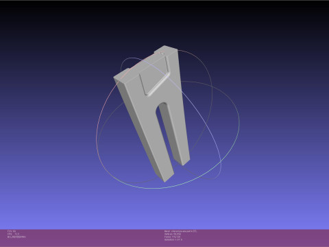Kaiju No 8 Shinomiya Axe Assembly 3D Print Model